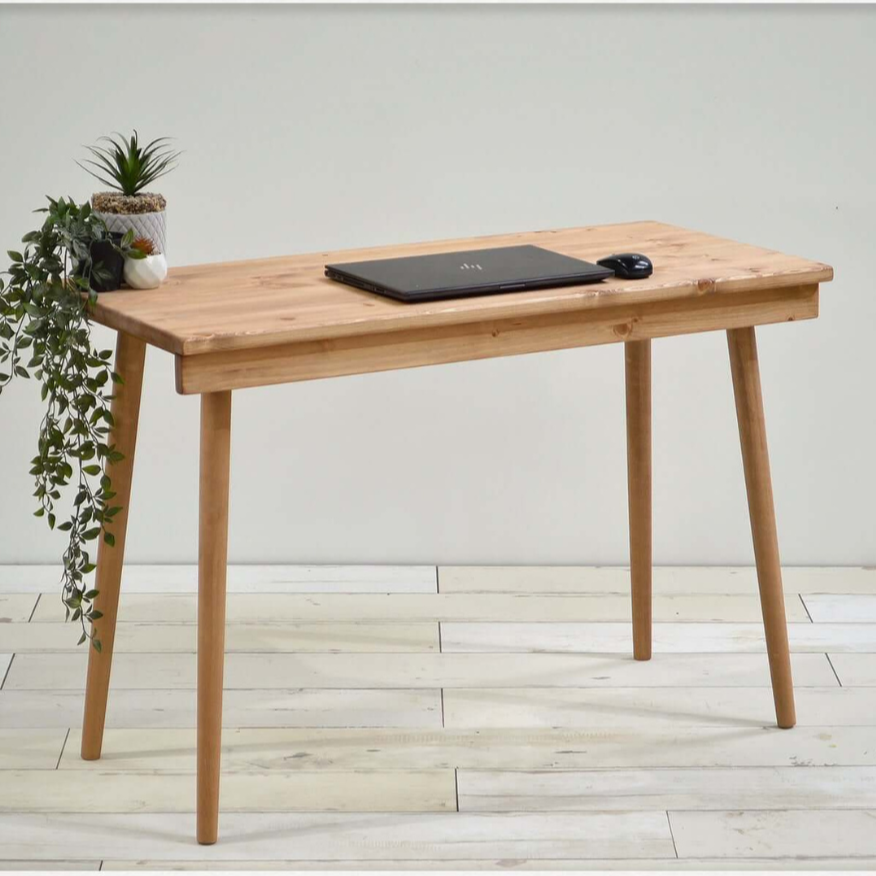 Office or Work Desk Scandinavian Style with Hidden Drawer - Grace