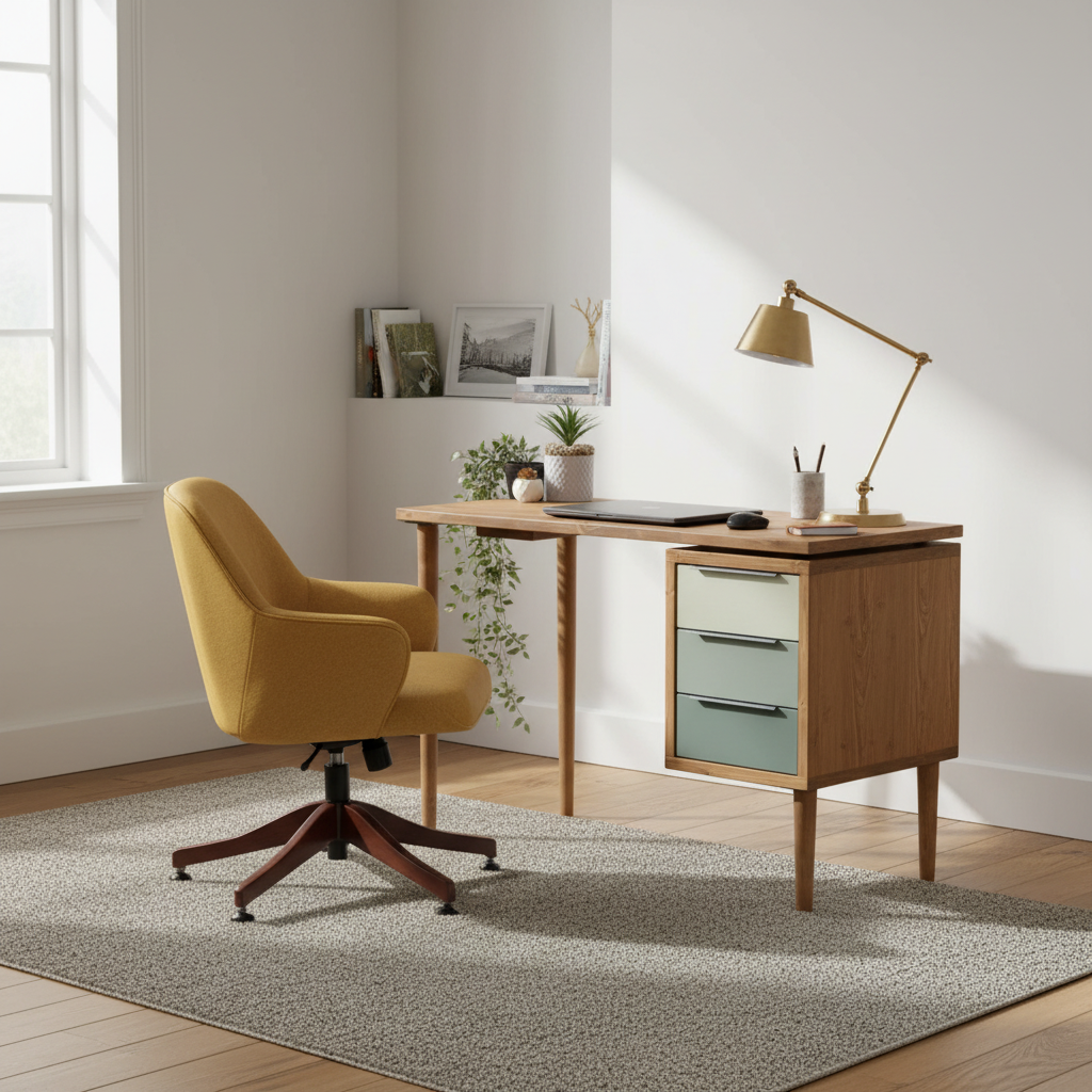 Blossom executive desk lifestyle shot