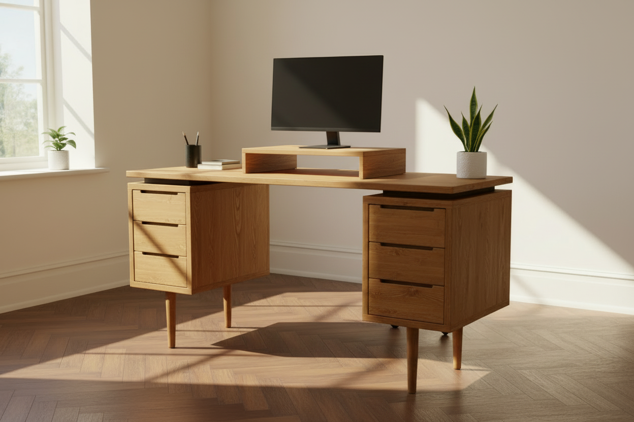 Margot desk - monitor stand, no chair
