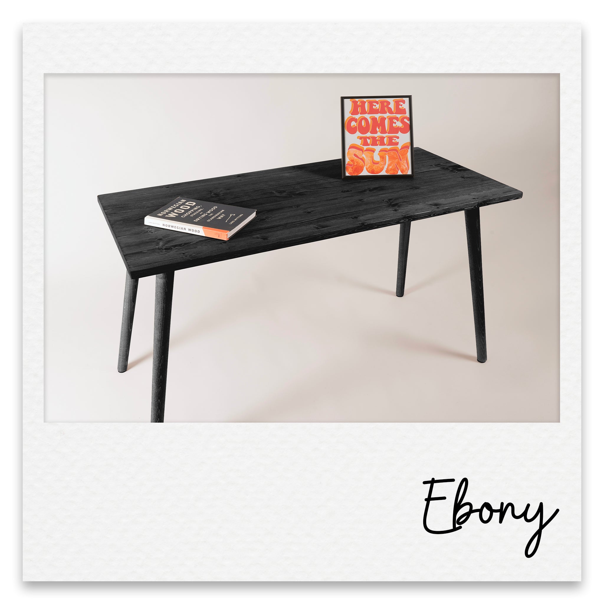 Simple Solid Wood Desk - Dylan