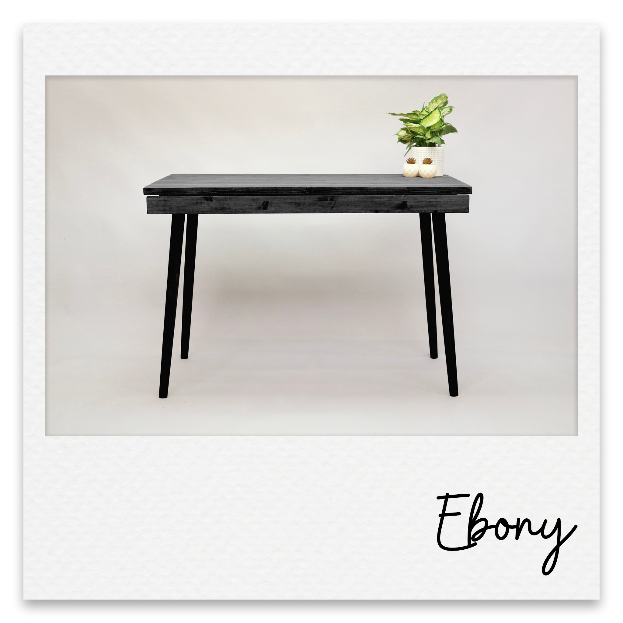 Office or Work Desk Scandinavian Style with Hidden Drawer - Grace