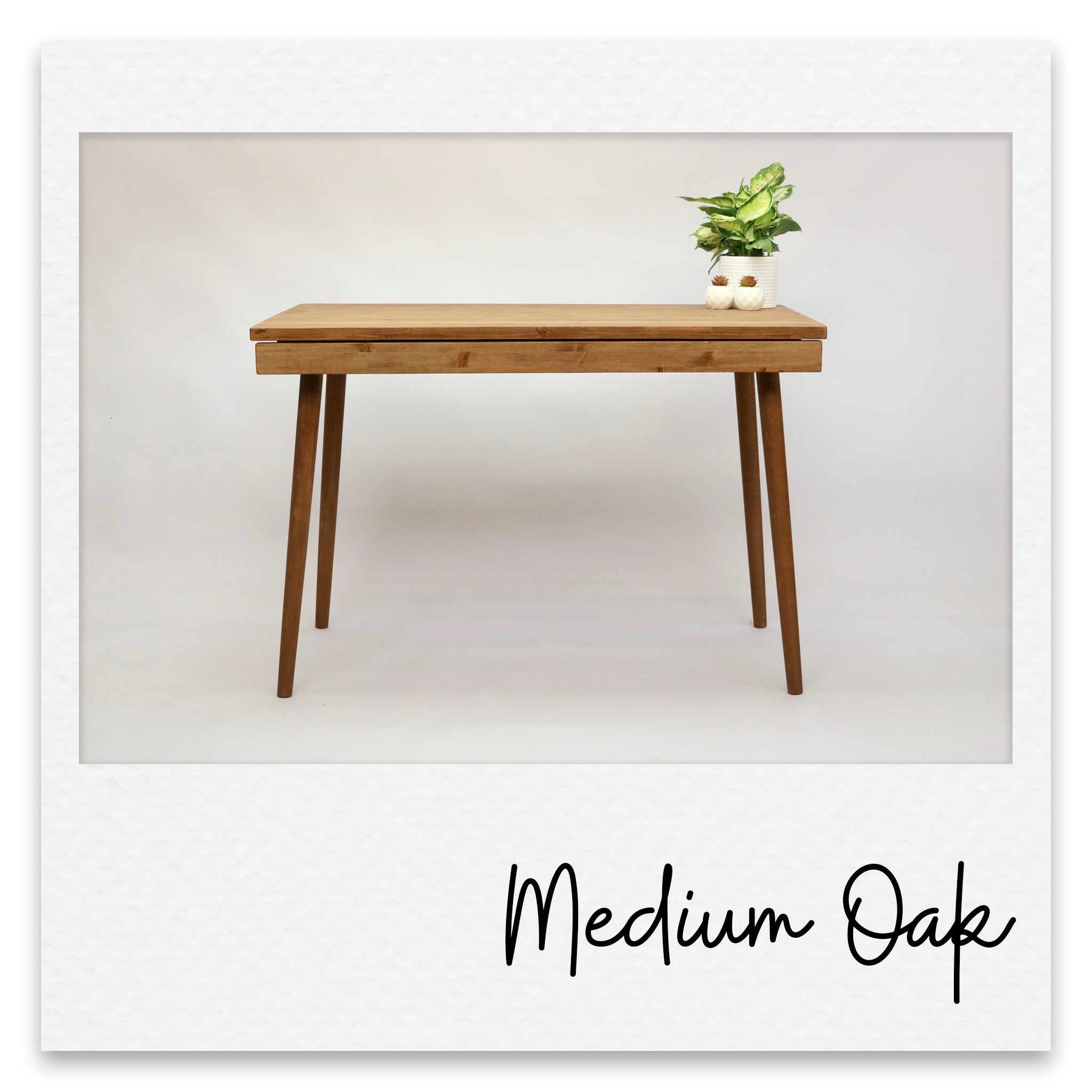 Office or Work Desk Scandinavian Style with Hidden Drawer - Grace