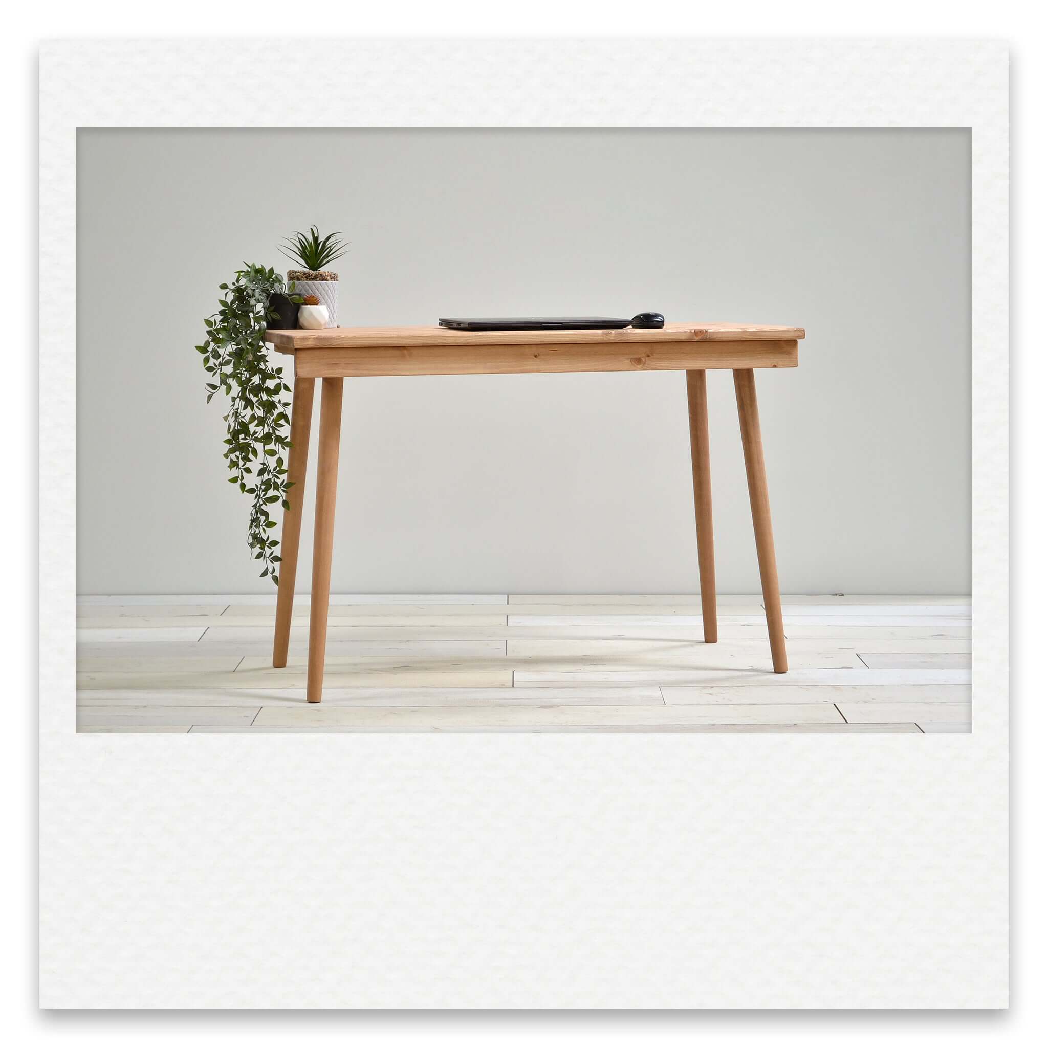 Office or Work Desk with Hidden Drawer