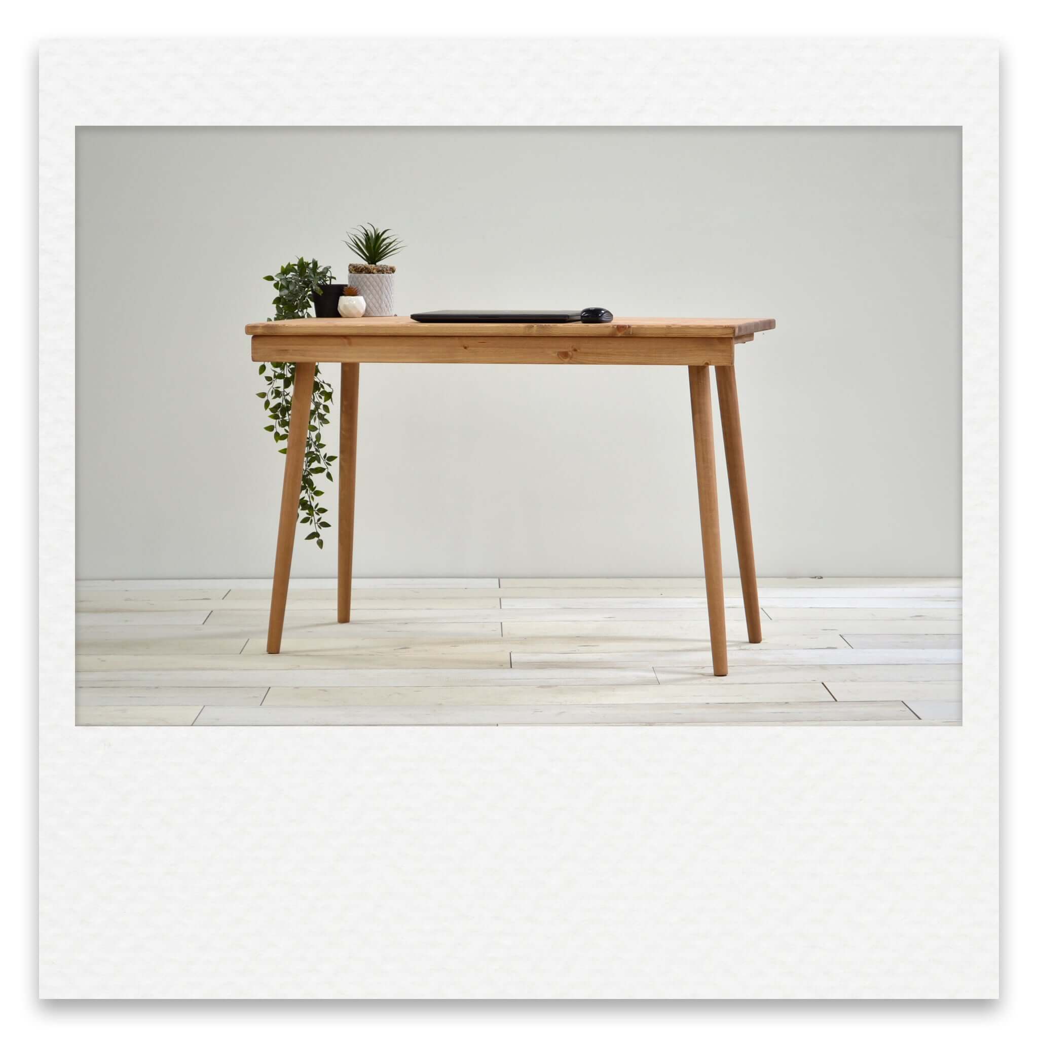 Office or Work Desk with Hidden Drawer