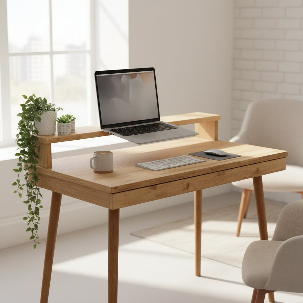Milly desk close-up lifestyle