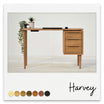 Mid - Century Executive Desk with Drawer Pedestal